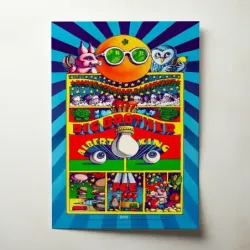 Big Brother and Albert King – Pinnacle Dance Concert Fine Art Concert Poster