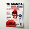 David Bowie – Tu Manda Laika Miniclub Fine Art Music Poster