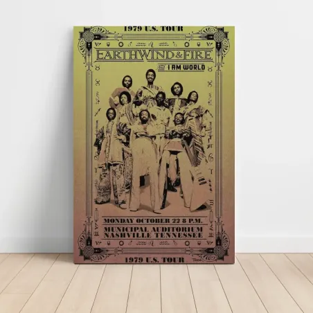 Earth Wind and Fire – 1979 US Tour Nashville Fine Art Concert Poster