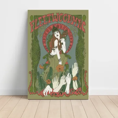 Fleetwood Mac – Phillips Arena Atlanta Fine Art Concert Poster