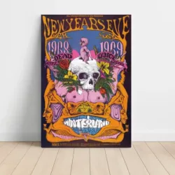 Grateful Dead – New Years Eve 1968 Winterland Fine Art Concert Poster