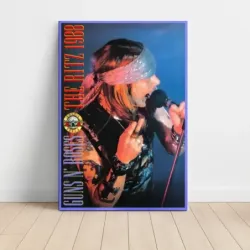 Guns N' Roses – The Ritz 1988 Fine Art Concert Poster