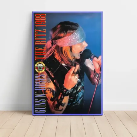 Guns N' Roses – The Ritz 1988 Fine Art Concert Poster