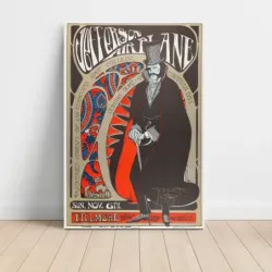 Jefferson Airplane – Fillmore Auditorium Fine Art Concert Poster
