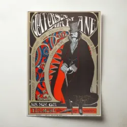 Jefferson Airplane – Fillmore Auditorium Fine Art Concert Poster
