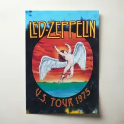 Led Zeppelin – US Tour 1975 Fine Art Concert Poster