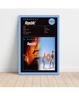 New Order – Republic Fine Art Album Poster