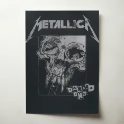 Metallica – Damage Inc Fine Art Music Poster
