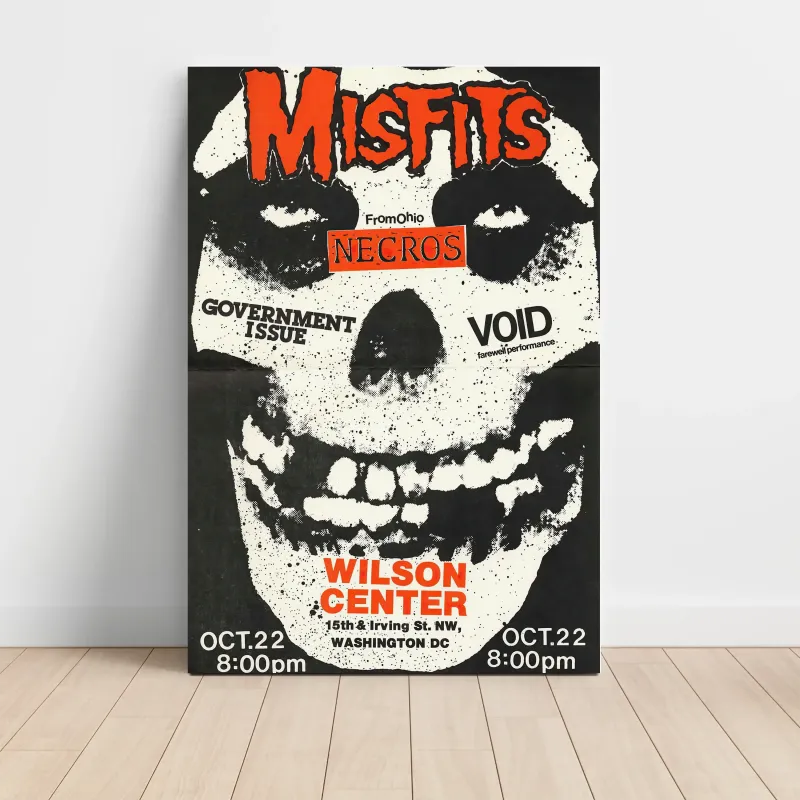 Misfits – Wilson Center Washington DC Fine Art Concert Poster