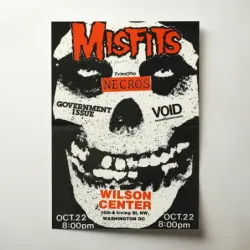 Misfits – Wilson Center Washington DC Fine Art Concert Poster