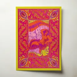 Moby Grape and Big Brother and the Holding Company – The Ark Sausalito Fine Art Concert Poster