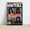 Mötley Crüe – Hit Parader's Metal Superstars 1990 Fine Art Music Poster