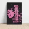 My Chemical Romance – Pink Stencil Portrait Fine Art Music Poster