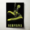 Nirvana – Sneakers and Microphone Fine Art Music Poster