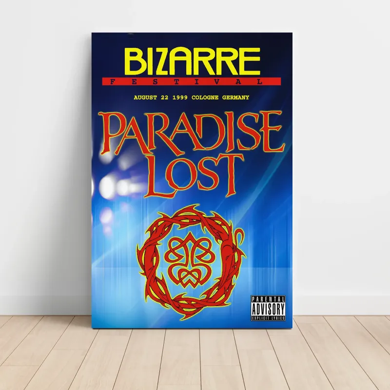 Paradise Lost – Bizarre Festival 1999 Fine Art Concert Poster