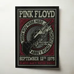 Pink Floyd – Wish You Were Here Abbey Road 1975 Fine Art Music Poster