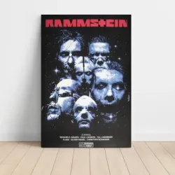 Rammstein – Band Portrait Fine Art Music Poster