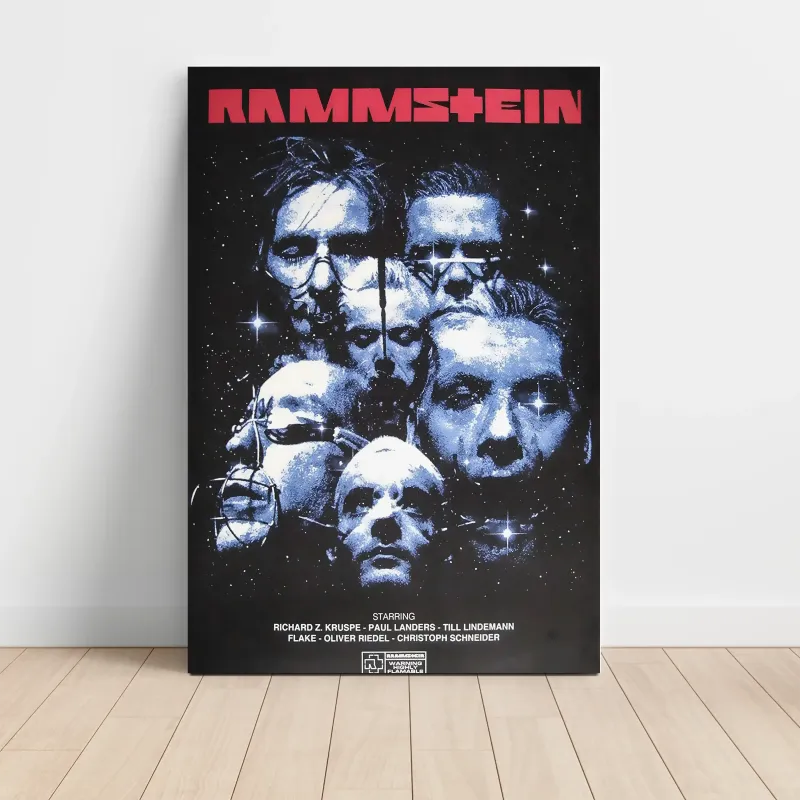 Rammstein – Band Portrait Fine Art Music Poster