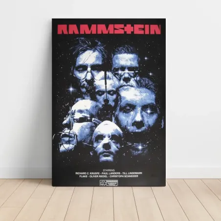 Rammstein – Band Portrait Fine Art Music Poster
