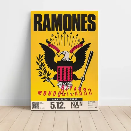 Ramones – Mondo Bizarro Tour 1992 Köln Fine Art Concert Poster