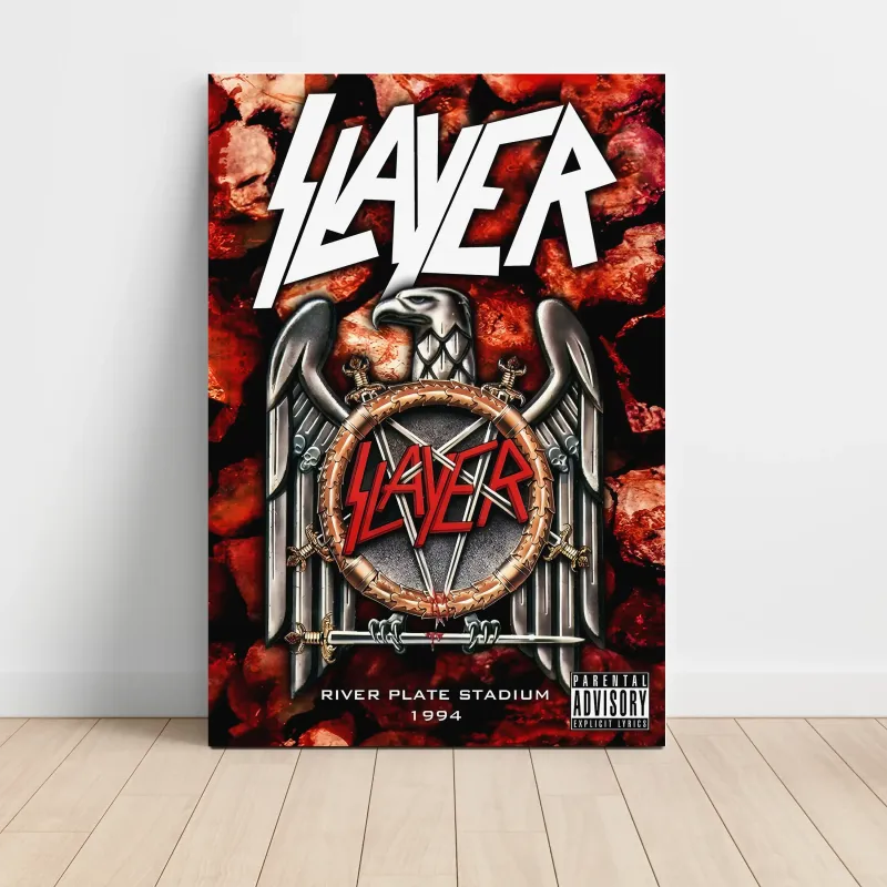 Slayer – River Plate Stadium 1994 Fine Art Music Poster
