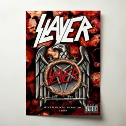 Slayer – River Plate Stadium 1994 Fine Art Music Poster
