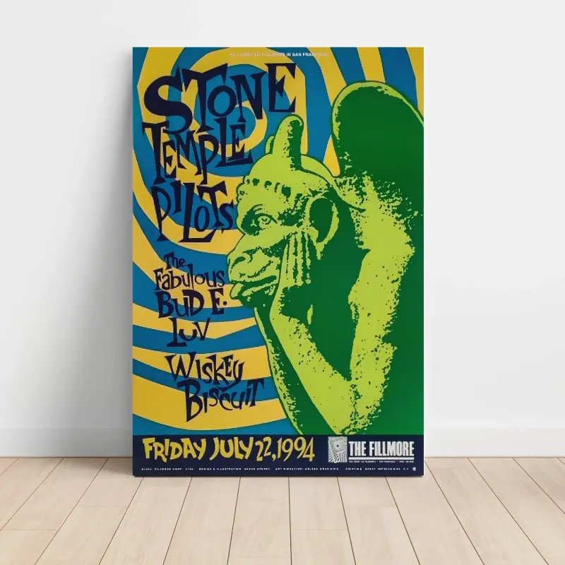 Stone Temple Pilots – The Fillmore 1994 Fine Art Concert Poster