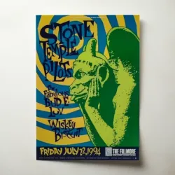Stone Temple Pilots – The Fillmore 1994 Fine Art Concert Poster