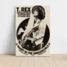 T. Rex – Dandy In The Underworld Fine Art Music Poster