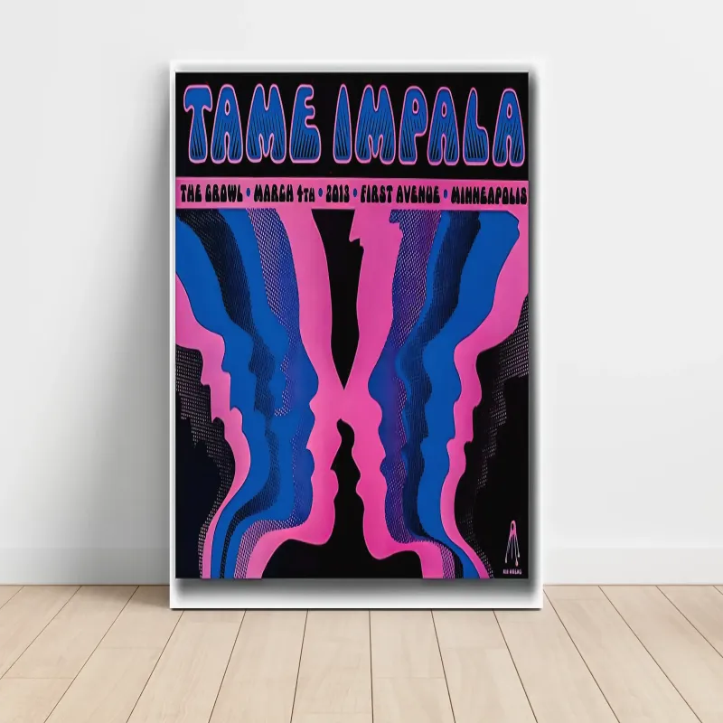 Tame Impala – First Avenue Minneapolis 2013 Fine Art Concert Poster