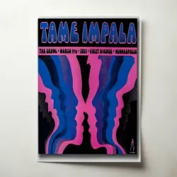 Tame Impala – First Avenue Minneapolis 2013 Fine Art Concert Poster