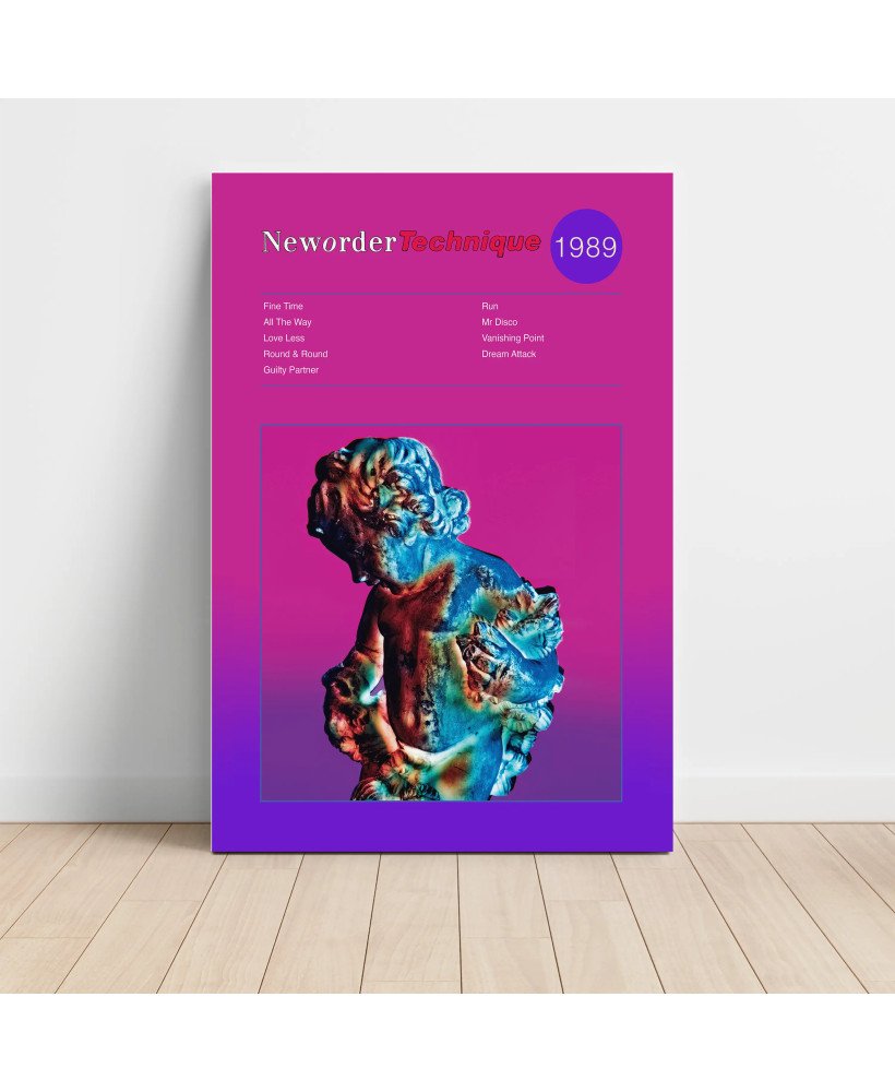 Neworder – Technique Fine Art Album Poster