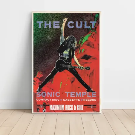 The Cult – Sonic Temple Fine Art Music Poster