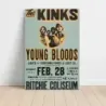 The Kinks – Ritchie Coliseum Maryland Fine Art Concert Poster