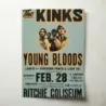 The Kinks – Ritchie Coliseum Maryland Fine Art Concert Poster