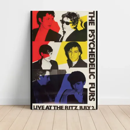 The Psychedelic Furs – Live At The Ritz Fine Art Concert Poster