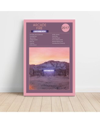 Arcade Fire – Everything Now Fine Art Album Poster