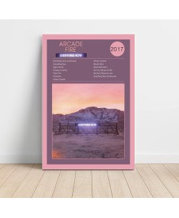 Arcade Fire – Everything Now Fine Art Album Poster
