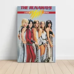 The Runaways – Live In Japan Fine Art Music Poster