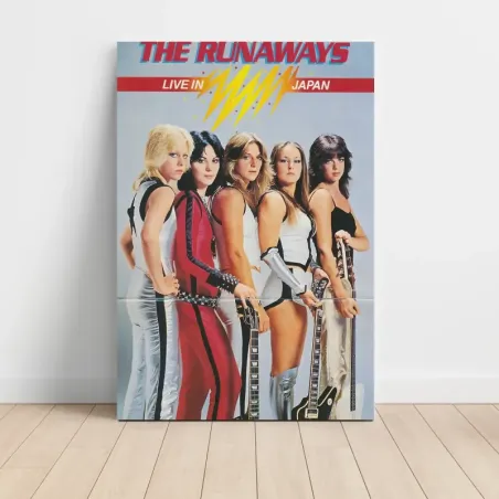 The Runaways – Live In Japan Fine Art Music Poster