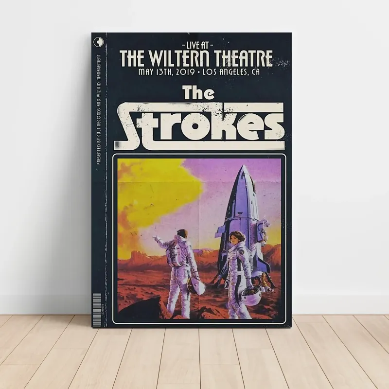 The Strokes – The Wiltern Los Angeles 2019 Fine Art Concert Poster