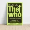 The Who – Rose Garden Fine Art Concert Poster