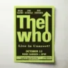 The Who – Rose Garden Fine Art Concert Poster