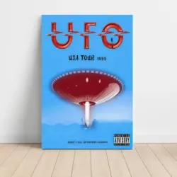 UFO – USA Tour 1995 Fine Art Concert Poster