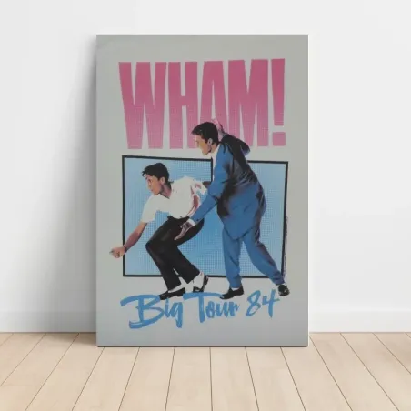 Wham! – The Big Tour 1984 Fine Art Music Poster
