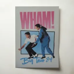 Wham! – The Big Tour 1984 Fine Art Music Poster