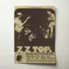 ZZ Top – Oklahoma City Music Hall Fine Art Concert Poster