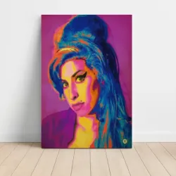 Amy Winehouse – Pop Art Portrait Fine Art Music Poster