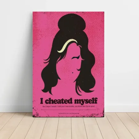 Amy Winehouse – You Know I'm No Good Minimalist Fine Art Music Poster