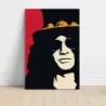 Guns N' Roses – Slash Silhouette Portrait Fine Art Music Poster